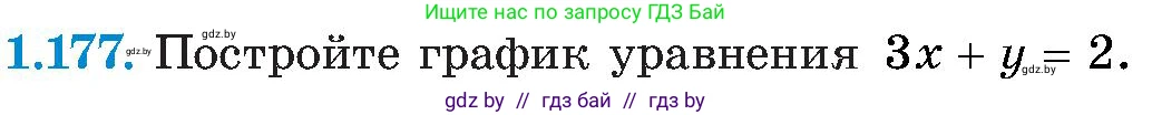 Алгебра, 8 класс Учебник, авторы: Арефьева Ирина Глебовна, Пирютко Ольга Николаевна, издательство Адукацыя i выхаванне, Минск, 2024, бирюзового цвета, страница 48, номер 1.177, Условие