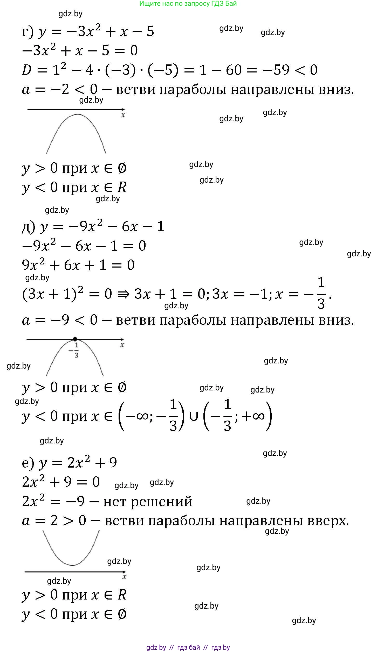 Алгебра, 8 класс Учебник, авторы: Арефьева Ирина Глебовна, Пирютко Ольга Николаевна, издательство Адукацыя i выхаванне, Минск, 2024, бирюзового цвета, страница 186, номер 3.97, Решение (продолжение 2)