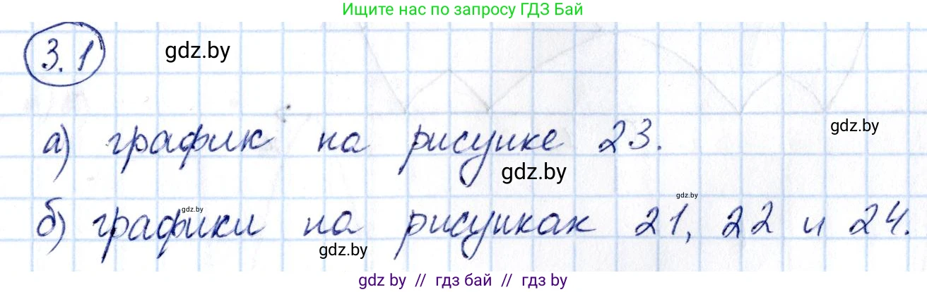 Алгебра, 10 класс Сборник задач, авторы: Арефьева Ирина Глебовна, Пирютко Ольга Николаевна, издательство Народная асвета, Минск, 2020, белого цвета, страница 18, номер 3.1, Решение