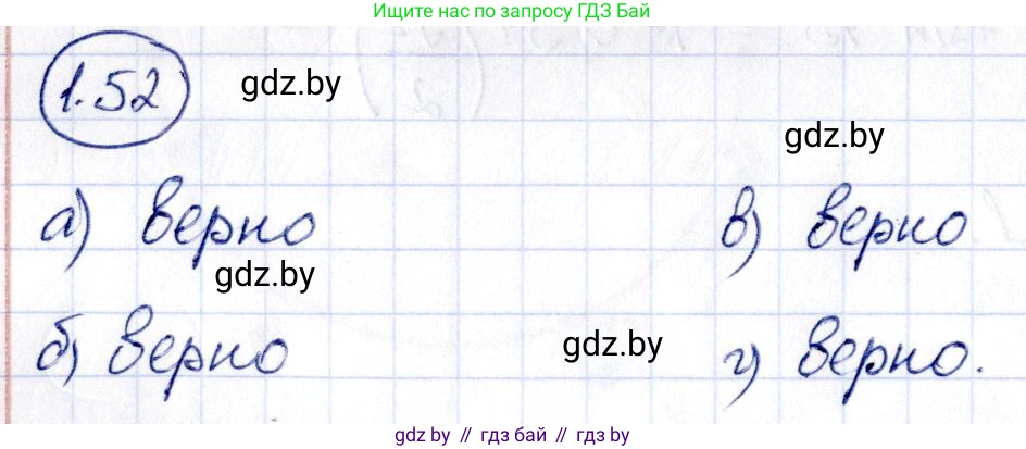 Алгебра, 10 класс Учебник, авторы: Арефьева Ирина Глебовна, Пирютко Ольга Николаевна, издательство Народная асвета, Минск, 2019, голубого цвета, страница 28, номер 1.52, Решение