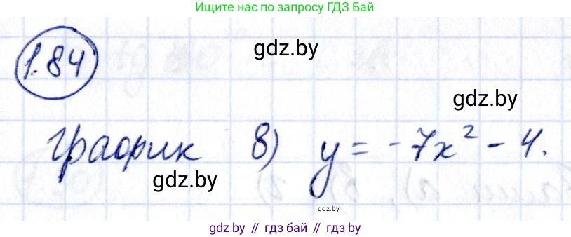 Алгебра, 10 класс Учебник, авторы: Арефьева Ирина Глебовна, Пирютко Ольга Николаевна, издательство Народная асвета, Минск, 2019, голубого цвета, страница 31, номер 1.84, Решение