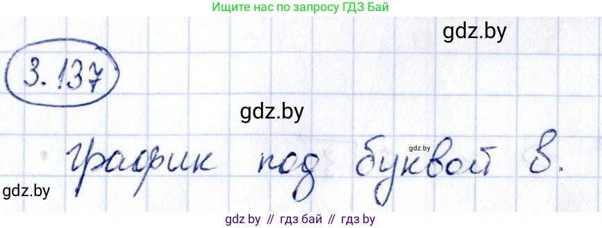Алгебра, 10 класс Учебник, авторы: Арефьева Ирина Глебовна, Пирютко Ольга Николаевна, издательство Народная асвета, Минск, 2019, голубого цвета, страница 264, номер 3.137, Решение