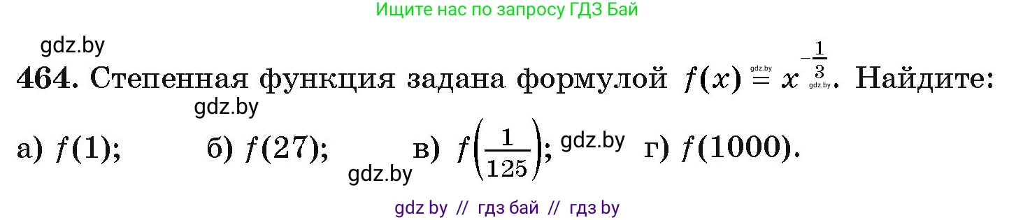 Алгебра, 11 класс Учебник, авторы: Арефьева Ирина Глебовна, Пирютко Ольга Николаевна, издательство Народная асвета, Минск, 2020, бирюзового цвета, страница 228, номер 464, Условие
