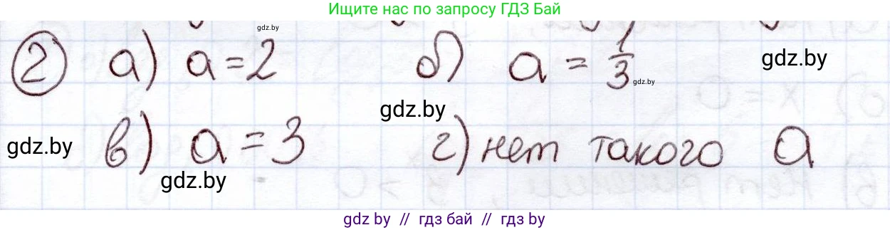 Алгебра, 11 класс Учебник, авторы: Арефьева Ирина Глебовна, Пирютко Ольга Николаевна, издательство Народная асвета, Минск, 2020, бирюзового цвета, страница 37, номер вопрос 2, Решение