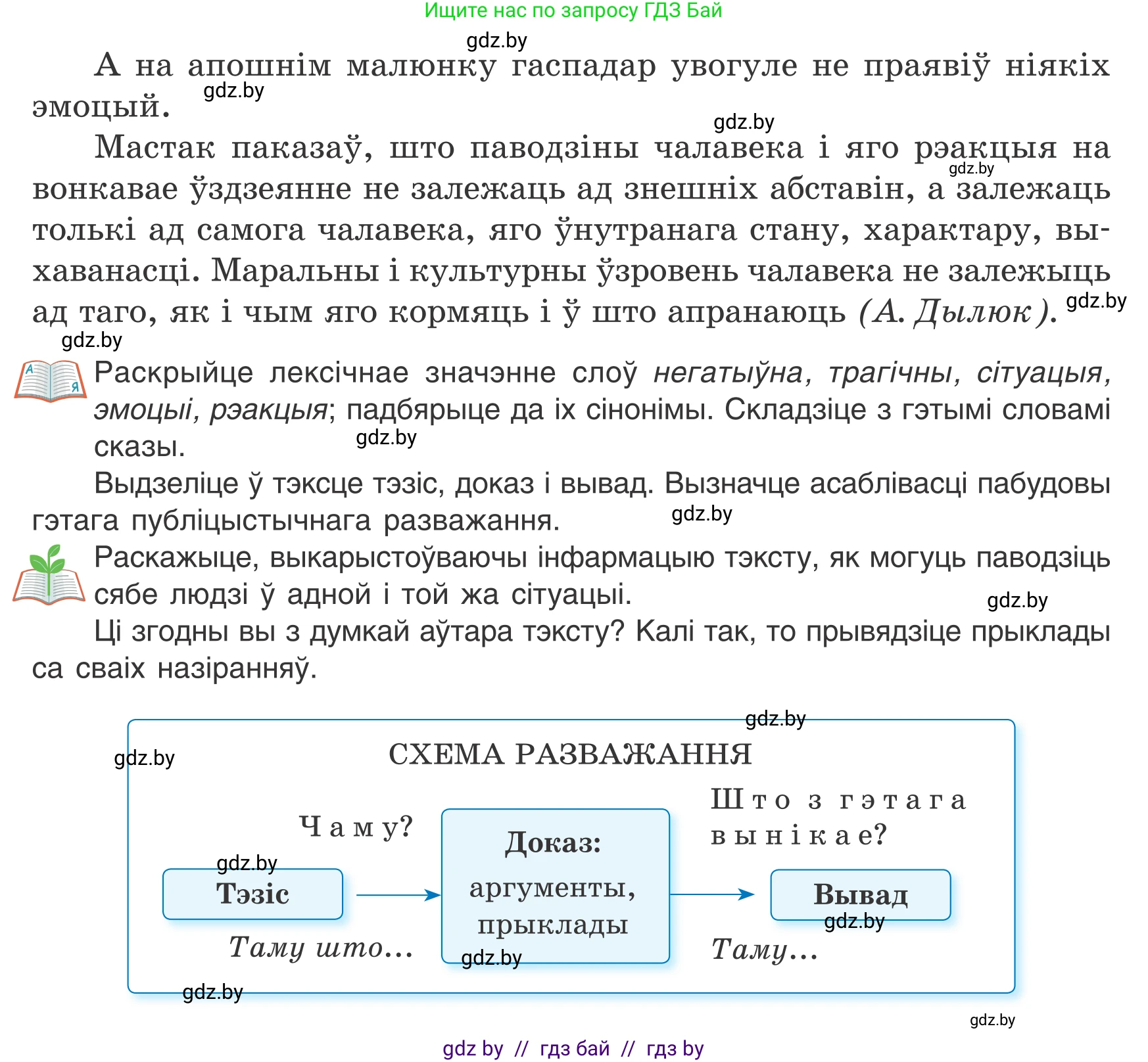Белорусский язык (Беларуская мова), 7 класс Учебник, авторы: Валочка Ганна Міхайлаўна, Зелянко Вольга Уладзіміраўна, Язерская Святлана Анатольеўна, издательство Нацыянальны інстытут адукацыі, Минск, 2020, страница 14, номер 15, Условие (продолжение 2)