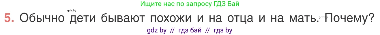 Биология, 6 класс Учебник, автор: Лисов Николай Дмитриевич, издательство Народная асвета, Минск, 2021, зелёного цвета, страница 96, номер 5, Условие