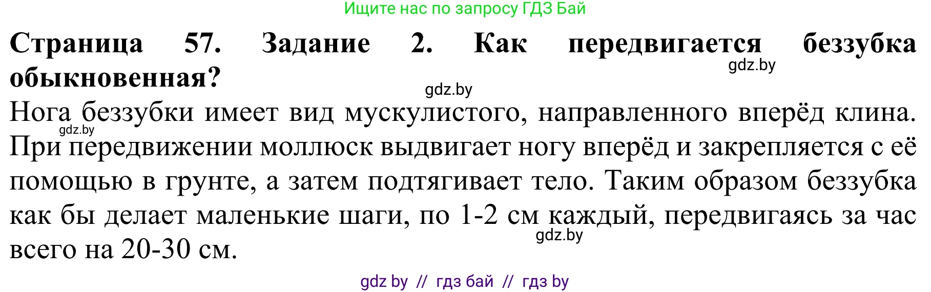 Биология, 8 класс Учебник, авторы: Бедарик Ирина Геннадьевна, Бедарик Александр Евгеньевич, Иванов Владимир Николаевич, издательство Адукацыя i выхаванне, Минск, 2023, зелёного цвета, страница 57, номер 2, Решение