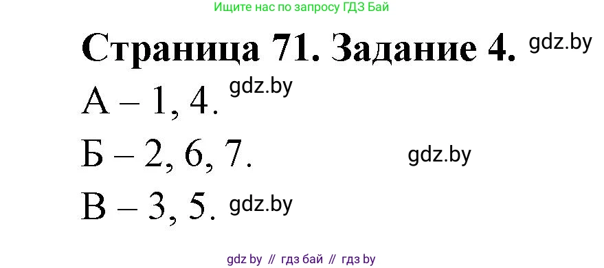 Биология, 8 класс Сборник контрольных и самостоятельных работ, авторы: Дубков Сергей Григорьевич, Городович Наталья Ивановна, Сеген Елена Адамовна, издательство Аверсэв, Минск, 2025, страница 71, номер 4, Решение