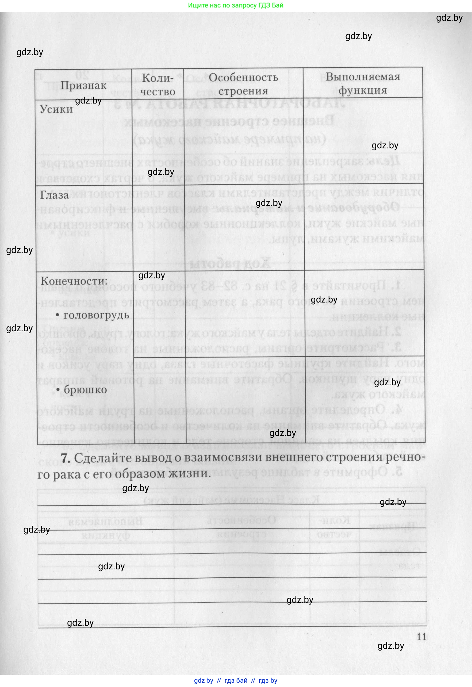 Биология, 8 класс тетрадь для экскусрий, лабораторных и практических работ, автор: Рогожников Олег Николаевич, издательство Сэр-Вит, Минск, 2021, сиреневого цвета, страница 11