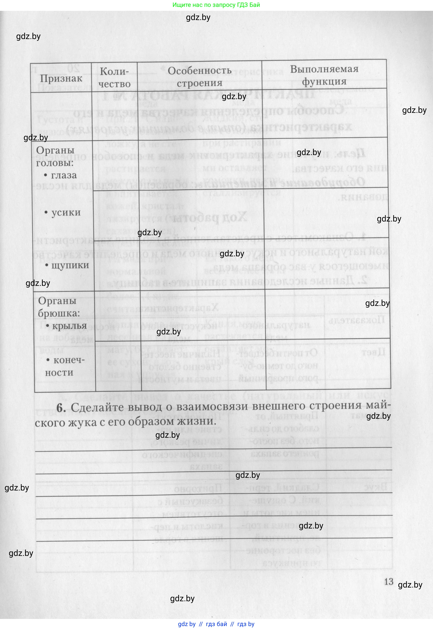 Биология, 8 класс тетрадь для экскусрий, лабораторных и практических работ, автор: Рогожников Олег Николаевич, издательство Сэр-Вит, Минск, 2021, сиреневого цвета, страница 13
