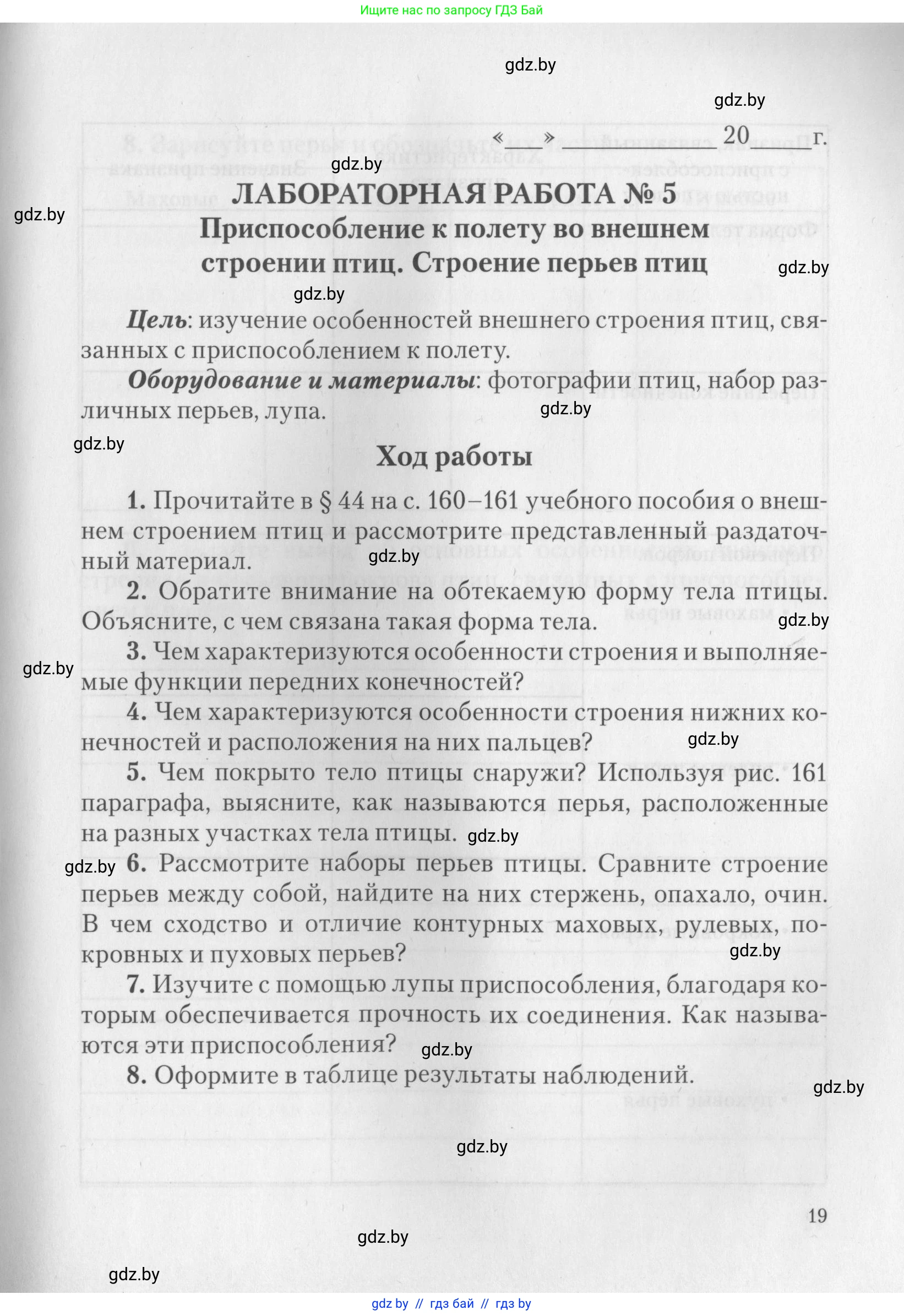 Биология, 8 класс тетрадь для экскусрий, лабораторных и практических работ, автор: Рогожников Олег Николаевич, издательство Сэр-Вит, Минск, 2021, сиреневого цвета, страница 19