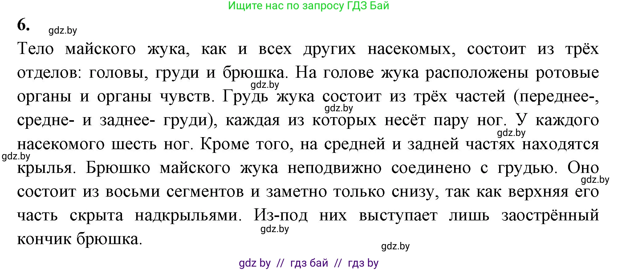 Биология, 8 класс тетрадь для экскусрий, лабораторных и практических работ, автор: Рогожников Олег Николаевич, издательство Сэр-Вит, Минск, 2021, сиреневого цвета, страница 13, номер 6, Решение