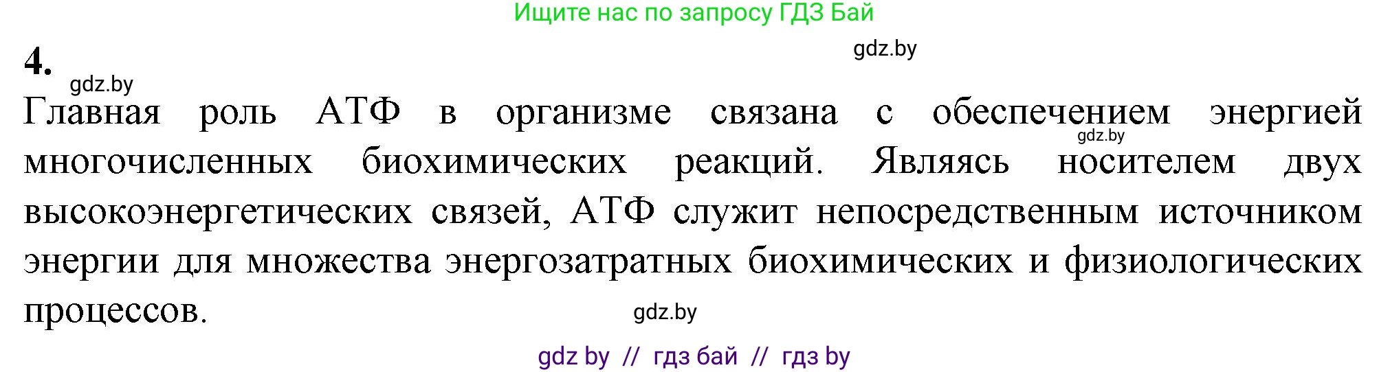 Биология, 11 класс рабочая тетрадь, авторы: Дашков Максим Леонидович, Головач Алексей Михайлович, издательство Аверсэв, Минск, 2021, жёлтого цвета, страница 19, номер 4, Решение
