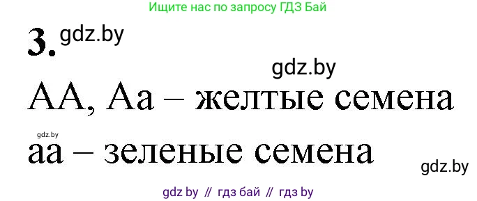 Биология, 11 класс рабочая тетрадь, автор: Хруцкая Тамара Викторовна, издательство Аверсэв, Минск, 2021, зелёного цвета, страница 58, номер 3, Решение