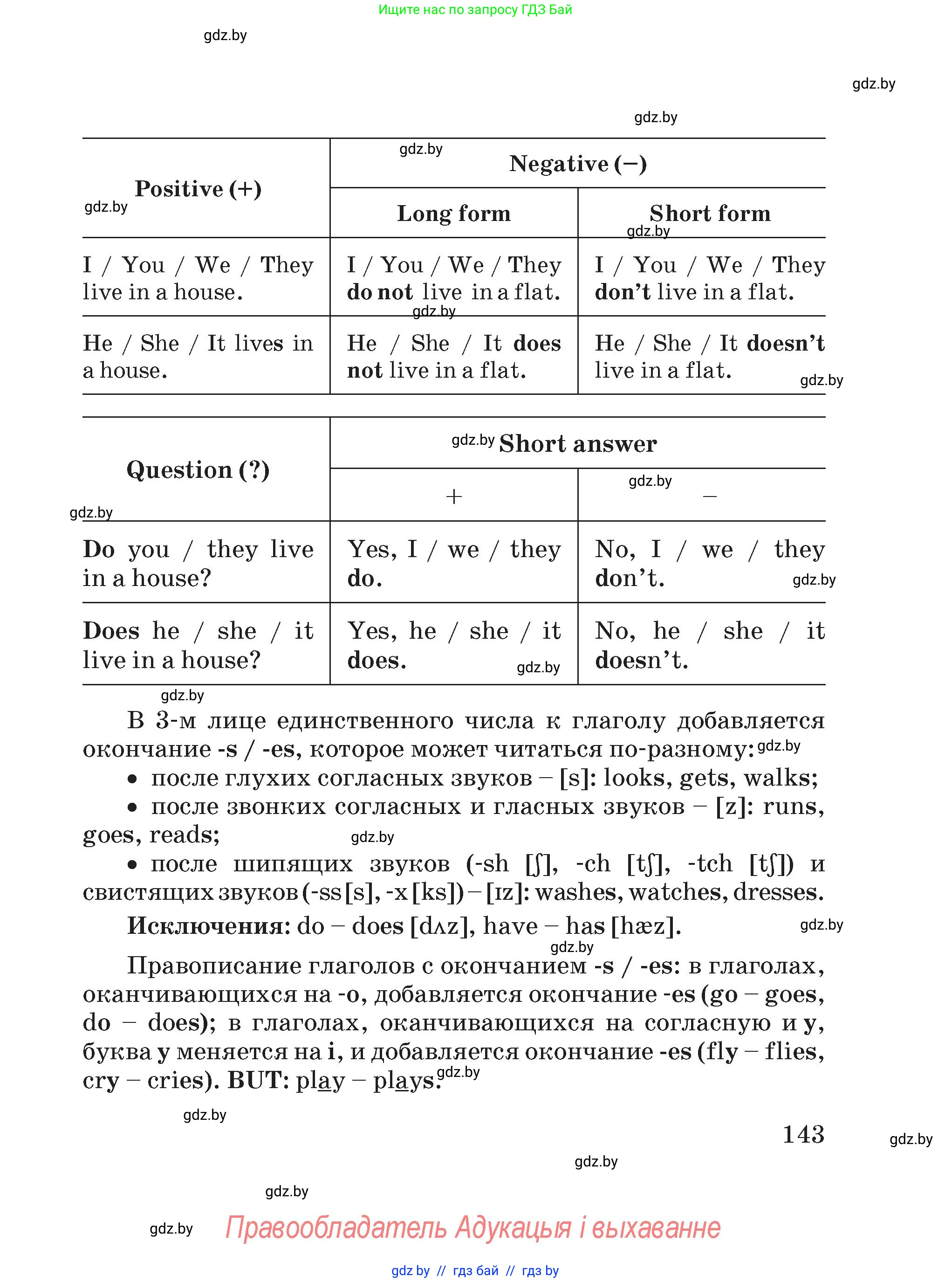 Английский язык (english), 4 класс Учебник (Student's book), авторы: Лапицкая Людмила Михайловна (Lapitskaya Ludmila), Седунова Наталья Михайловна (Sedunova Natalia), издательство Адукацыя i выхаванне, Минск, 2024, бирюзового цвета, страница 143