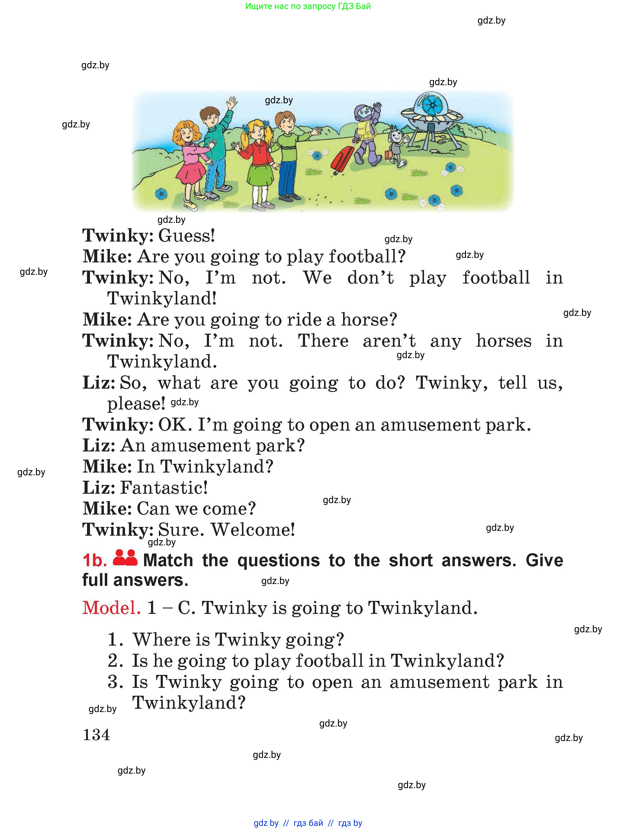 Английский язык (english), 4 класс Учебник (Student's book), авторы: Лапицкая Людмила Михайловна (Lapitskaya Ludmila), Седунова Наталья Михайловна (Sedunova Natalia), издательство Адукацыя i выхаванне, Минск, 2024, бирюзового цвета, Часть ( Part) 2, страница 134