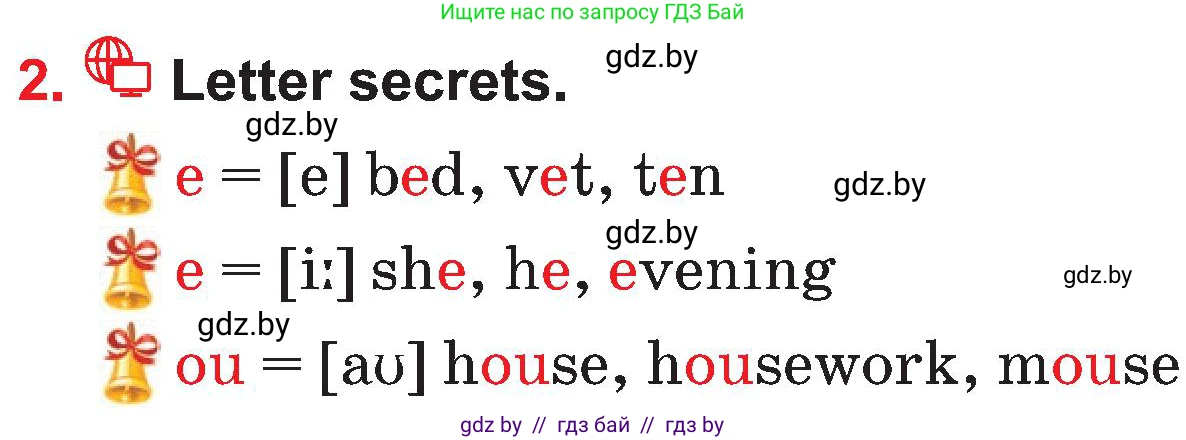 Английский язык (english), 4 класс Учебник (Student's book), авторы: Лапицкая Людмила Михайловна (Lapitskaya Ludmila), Седунова Наталья Михайловна (Sedunova Natalia), издательство Адукацыя i выхаванне, Минск, 2024, бирюзового цвета, Часть ( Part) 1, страница 73, номер 2, Условие