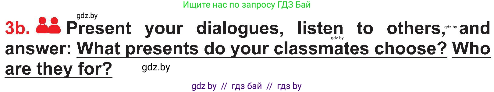 Английский язык (english), 4 класс Учебник (Student's book), авторы: Лапицкая Людмила Михайловна (Lapitskaya Ludmila), Седунова Наталья Михайловна (Sedunova Natalia), издательство Адукацыя i выхаванне, Минск, 2024, бирюзового цвета, Часть ( Part) 1, страница 125, номер 3, Условие (продолжение 3)