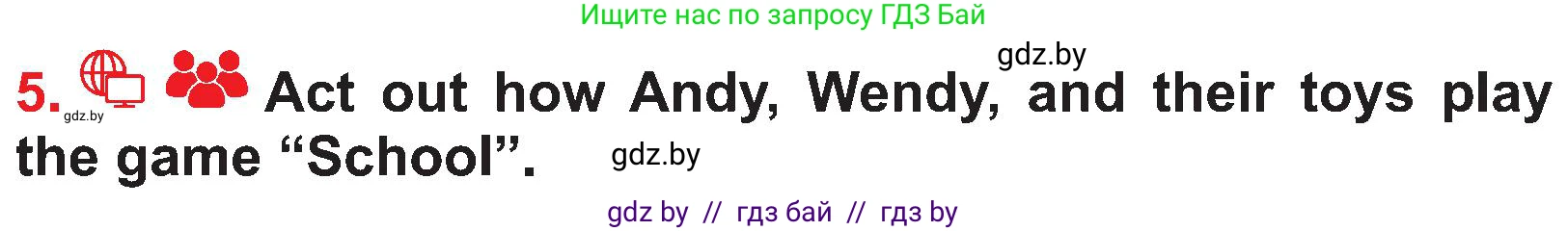 Английский язык (english), 4 класс Учебник (Student's book), авторы: Лапицкая Людмила Михайловна (Lapitskaya Ludmila), Седунова Наталья Михайловна (Sedunova Natalia), издательство Адукацыя i выхаванне, Минск, 2024, бирюзового цвета, Часть ( Part) 2, страница 114, номер 5, Условие