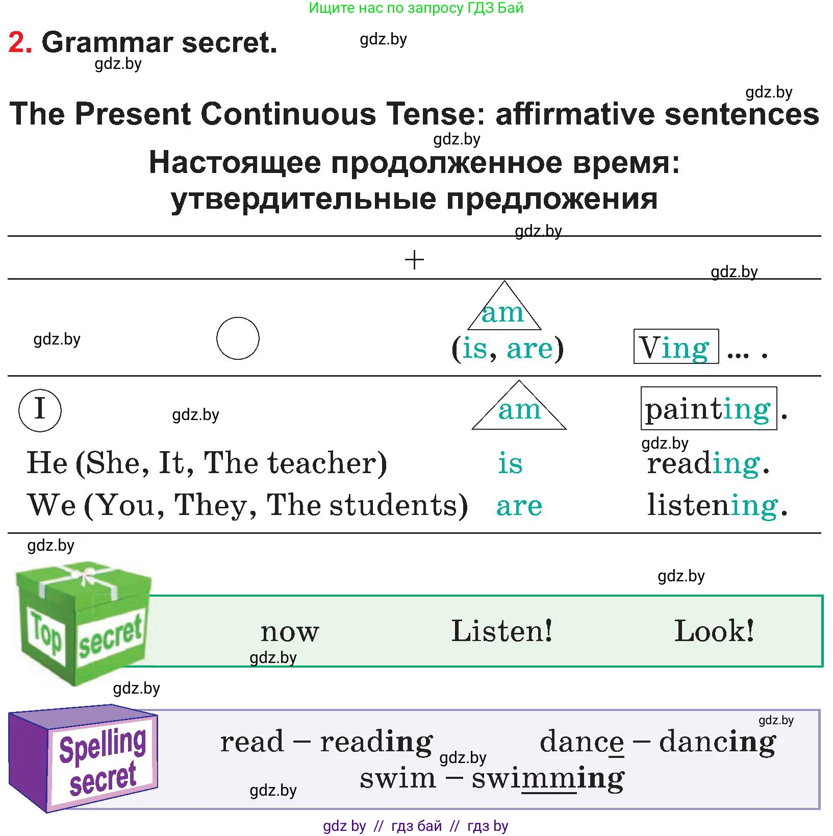 Английский язык (english), 4 класс Учебник (Student's book), авторы: Лапицкая Людмила Михайловна (Lapitskaya Ludmila), Седунова Наталья Михайловна (Sedunova Natalia), издательство Адукацыя i выхаванне, Минск, 2024, бирюзового цвета, Часть ( Part) 2, страница 96, номер 2, Условие