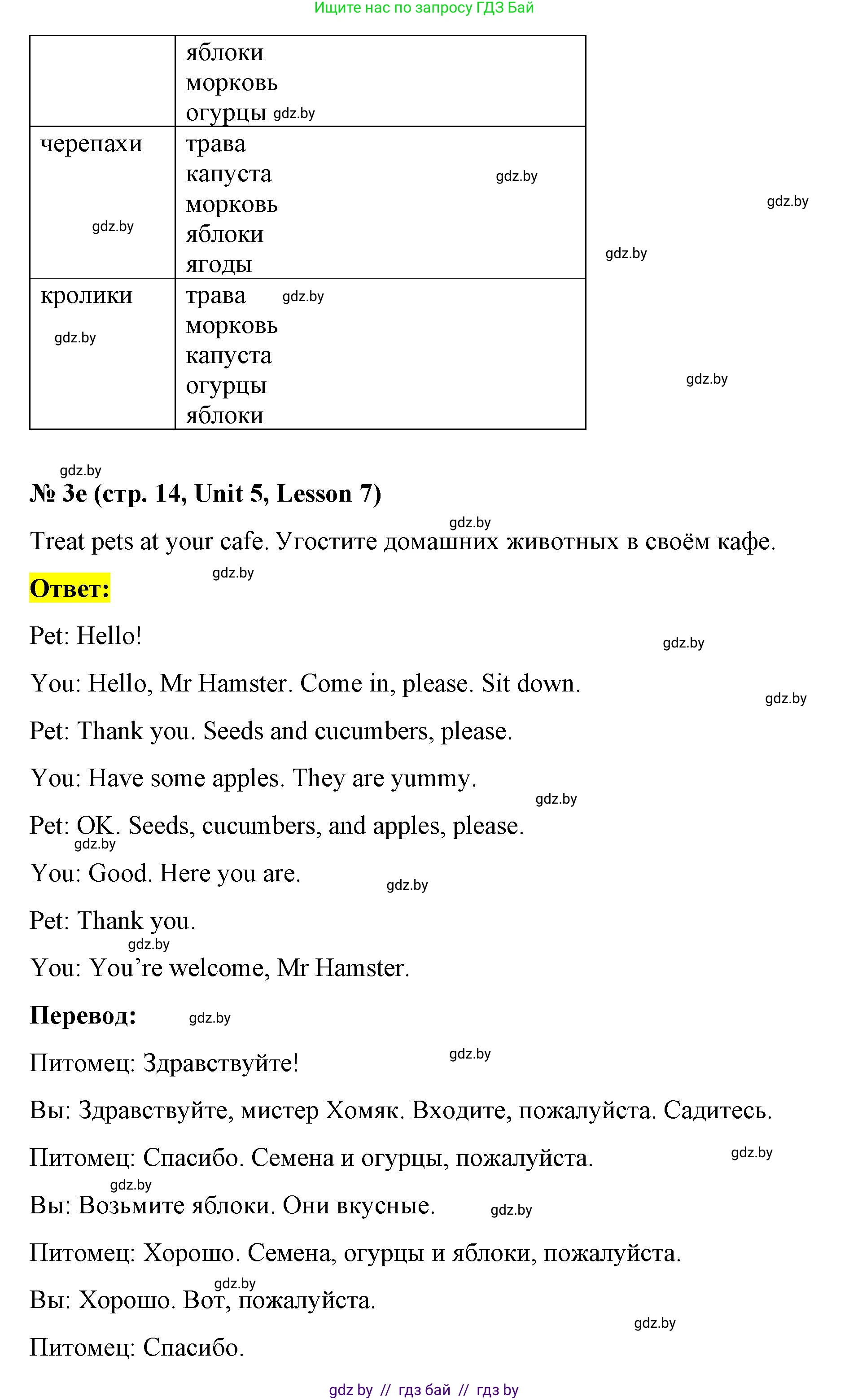 Английский язык (english), 4 класс Учебник (Student's book), авторы: Лапицкая Людмила Михайловна (Lapitskaya Ludmila), Седунова Наталья Михайловна (Sedunova Natalia), издательство Адукацыя i выхаванне, Минск, 2024, бирюзового цвета, Часть ( Part) 2, страница 13, номер 3, Решение 2 (продолжение 5)