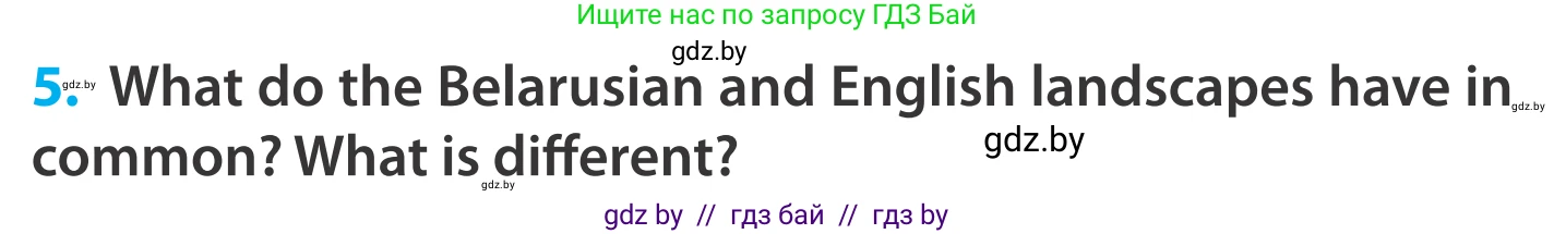 Английский язык (english), 5 класс Учебник, авторы: Демченко Наталья Валентиновна, Севрюкова Татьяна Юрьевна, Наумова Елена Георгиевна, Юхнель Наталья Валентиновна, Лапицкая Людмила Михайловна (Lapitskaya Ludmila), издательство Адукацыя i выхаванне, Минск, 2017, Часть ( Part) 2, страница 43, номер 5, Условие