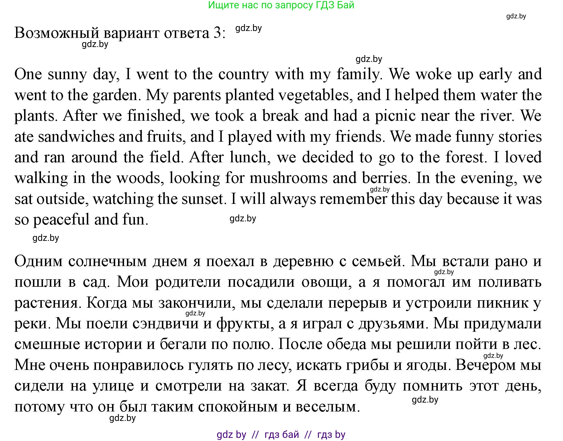 Английский язык (english), 5 класс Учебник (Student's book), авторы: Лапицкая Людмила Михайловна (Lapitskaya Ludmila), Калишевич Алла Ивановна, Севрюкова Татьяна Юрьевна, Седунова Наталья Михайловна (Sedunova Natalia), издательство Вышэйшая школа, Минск, 2020, Часть 2, страница 67, номер 4, Решение 1 (продолжение 4)