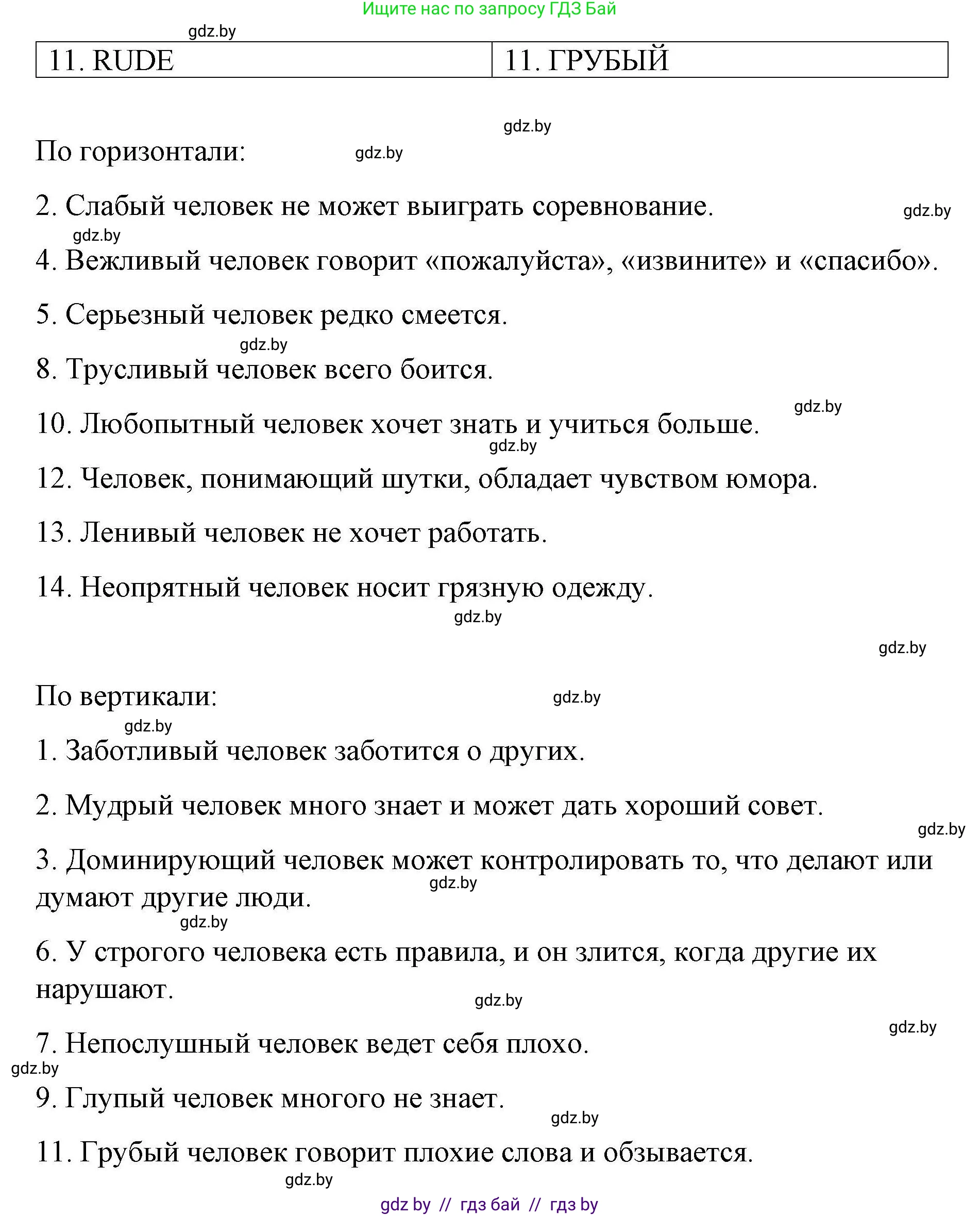 Английский язык (english), 6 класс Рабочая тетрадь (workbook), авторы: Демченко Наталья Валентиновна, Севрюкова Татьяна Юрьевна, Юхнель Наталья Валентиновна, Наумова Елена Георгиевна, Рыбалко О Н, Манешина А В, Маслёнченко Н А, Бушуева Эдите Владиславовна, издательство Аверсэв, Минск, 2020, зелёного цвета, Часть ( Part) 2, страница 94, номер 2, Решение 1 (продолжение 2)