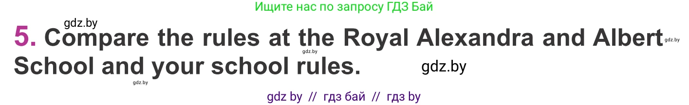 Английский язык (english), 6 класс Учебник, авторы: Демченко Наталья Валентиновна, Севрюкова Татьяна Юрьевна, Юхнель Наталья Валентиновна, Наумова Елена Георгиевна, Рыбалко О Н, Манешина А В, Маслёнченко Н А, издательство Вышэйшая школа, Минск, 2018, красного цвета, Часть 1, страница 55, номер 5, Условие