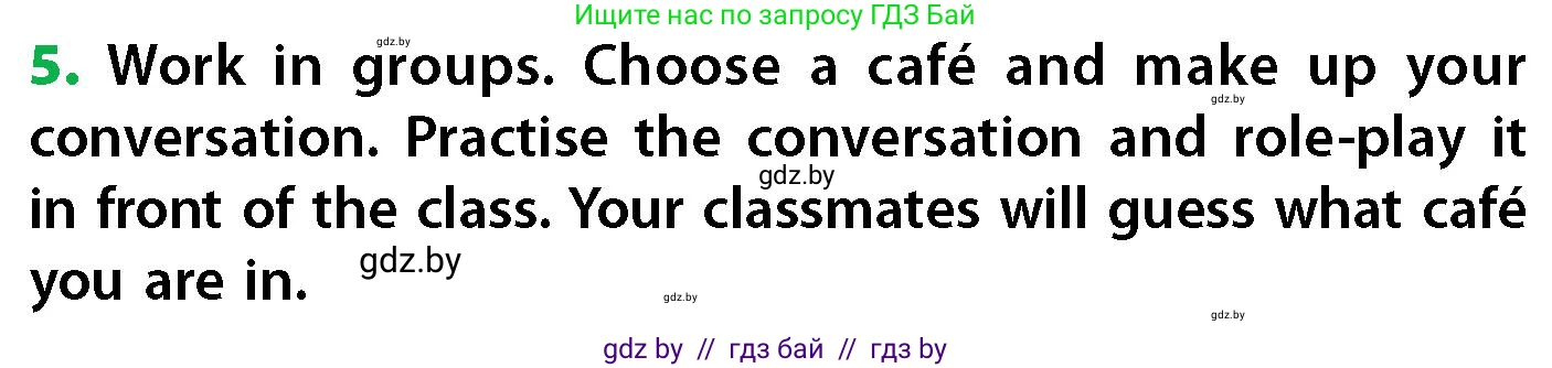 Английский язык (english), 6 класс Учебник, авторы: Юхнель Наталья Валентиновна, Наумова Елена Георгиевна, Малиновская Елена Александровна, издательство Адукацыя i выхаванне, Минск, 2021, страница 145, номер 5, Условие