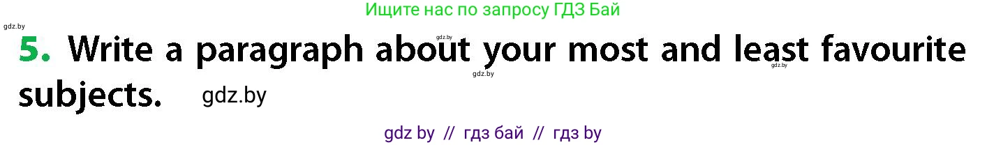 Английский язык (english), 6 класс Учебник, авторы: Юхнель Наталья Валентиновна, Наумова Елена Георгиевна, Малиновская Елена Александровна, издательство Адукацыя i выхаванне, Минск, 2021, страница 175, номер 5, Условие