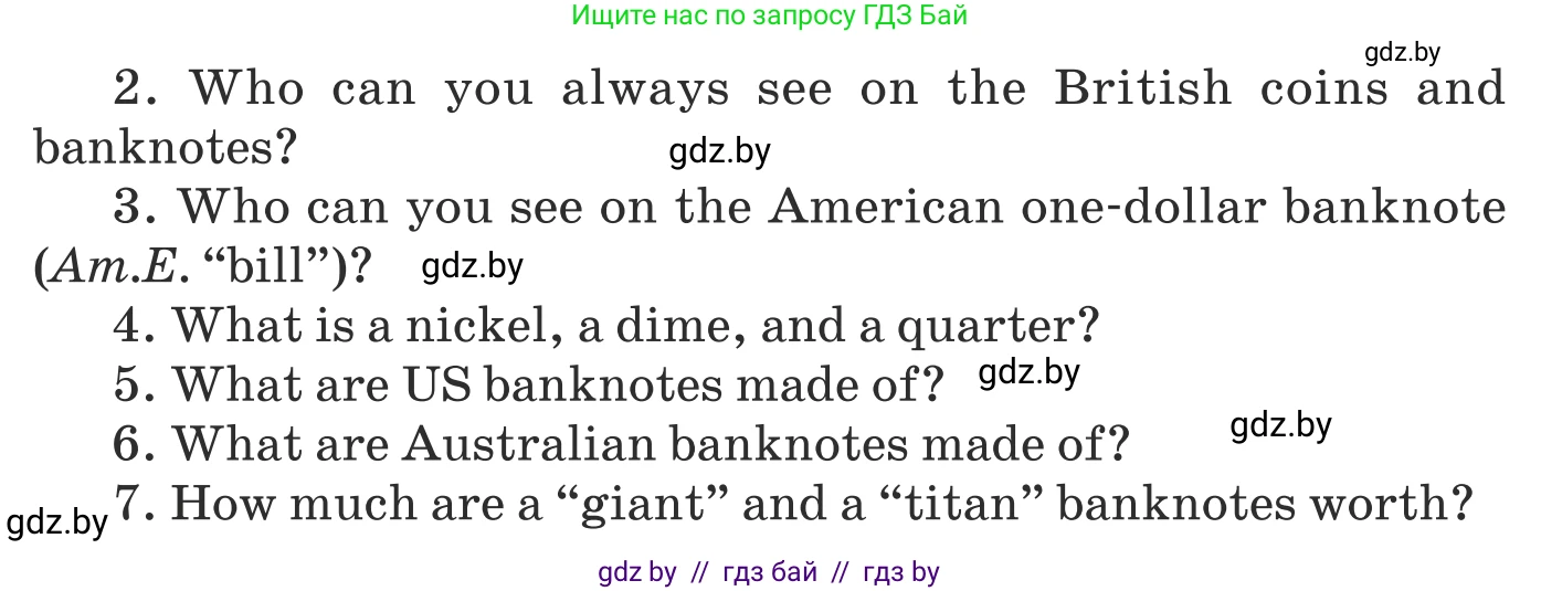 Английский язык (english), 8 класс Учебник, авторы: Демченко Наталья Валентиновна, Севрюкова Татьяна Юрьевна, Наумова Елена Георгиевна, Рыбалко О Н, Манешина А В, Маслёнченко Н А, Бушуева Эдите Владиславовна, издательство Вышэйшая школа, Минск, 2020, розового цвета, Часть ( Part) 1, страница 115, номер 1, Условие (продолжение 2)