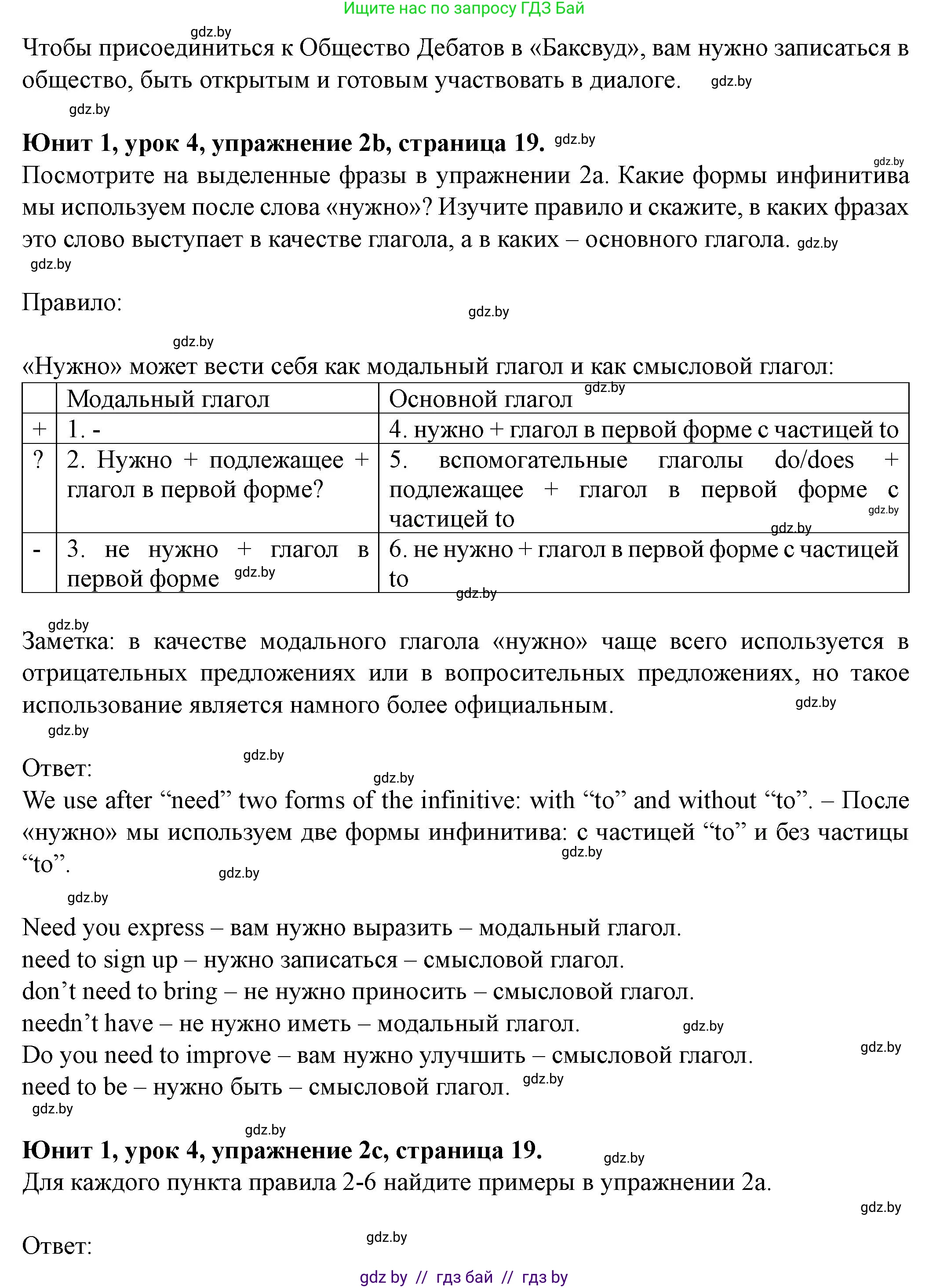 Английский язык (english), 8 класс Учебник, авторы: Демченко Наталья Валентиновна, Севрюкова Татьяна Юрьевна, Наумова Елена Георгиевна, Рыбалко О Н, Манешина А В, Маслёнченко Н А, Бушуева Эдите Владиславовна, издательство Вышэйшая школа, Минск, 2020, розового цвета, Часть ( Part) 1, страница 17, номер 2, Решение (продолжение 3)