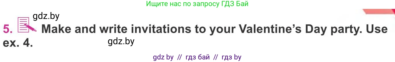 Английский язык (english), 8 класс Учебник, авторы: Лапицкая Людмила Михайловна (Lapitskaya Ludmila), Демченко Наталья Валентиновна, Калишевич Алла Ивановна, Юхнель Наталья Валентиновна, Волков Андрей Валерьевич, Севрюкова Татьяна Юрьевна, издательство Вышэйшая школа, Минск, 2021, бирюзового цвета, страница 143, номер 5, Условие