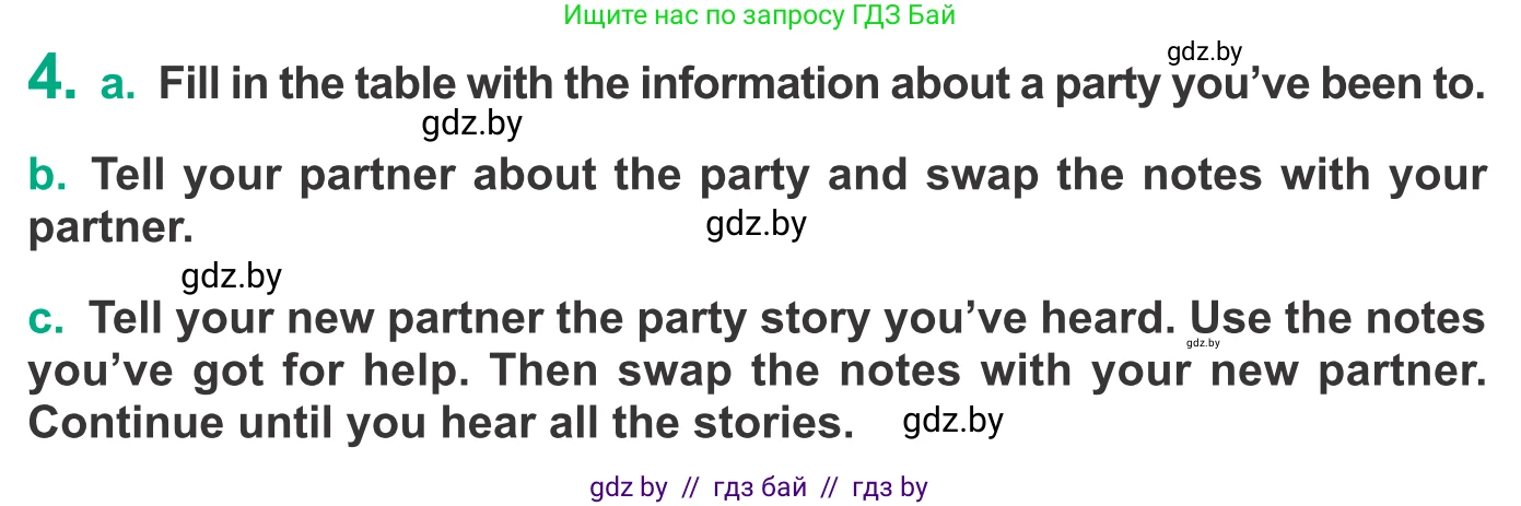 Английский язык (english), 9 класс Учебник (Student's book), авторы: Демченко Наталья Валентиновна, Юхнель Наталья Валентиновна, Романчук Вероника Романовна, Малиновская Елена Александровна, Севрюкова Татьяна Юрьевна, издательство Вышэйшая школа, Минск, 2022, белого цвета, Часть ( Part) 2, страница 54, номер 4, Условие