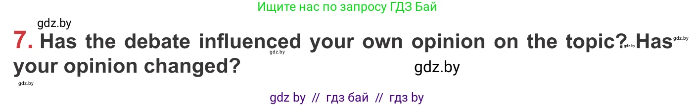Английский язык (english), 9 класс Учебник (Student's book), авторы: Лапицкая Людмила Михайловна (Lapitskaya Ludmila), Демченко Наталья Валентиновна, Волков Андрей Валерьевич, Калишевич Алла Ивановна, Севрюкова Татьяна Юрьевна, Юхнель Наталья Валентиновна, издательство Вышэйшая школа, Минск, 2018, страница 269, номер 7, Условие