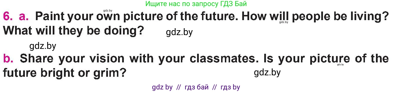 Английский язык (english), 10 класс Учебник (Student's book), авторы: Демченко Наталья Валентиновна, Юхнель Наталья Валентиновна, Севрюкова Татьяна Юрьевна, Бушуева Эдите Владиславовна, Лапицкая Людмила Михайловна (Lapitskaya Ludmila), издательство Вышэйшая школа, Минск, 2021, голубого цвета, Часть ( Part) 2, страница 69, номер 6, Условие