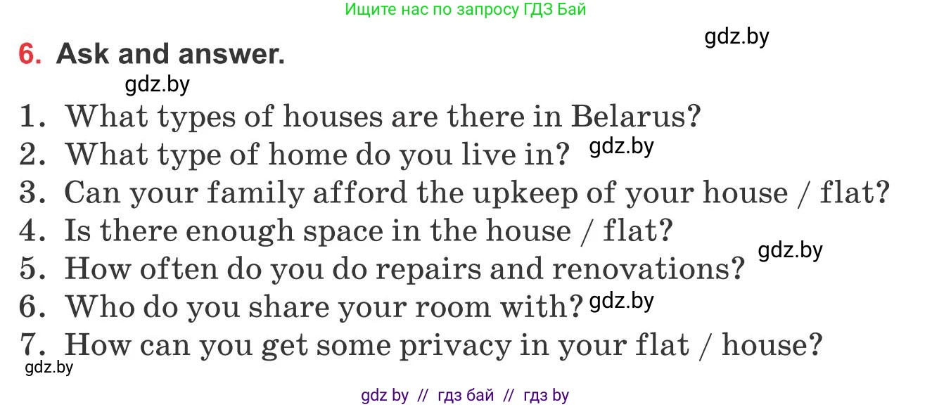 Английский язык (english), 10 класс Учебник (Student's book), авторы: Юхнель Наталья Валентиновна, Наумова Елена Георгиевна, Демченко Наталья Валентиновна, издательство Вышэйшая школа, Минск, 2019, страница 7, номер 6, Условие