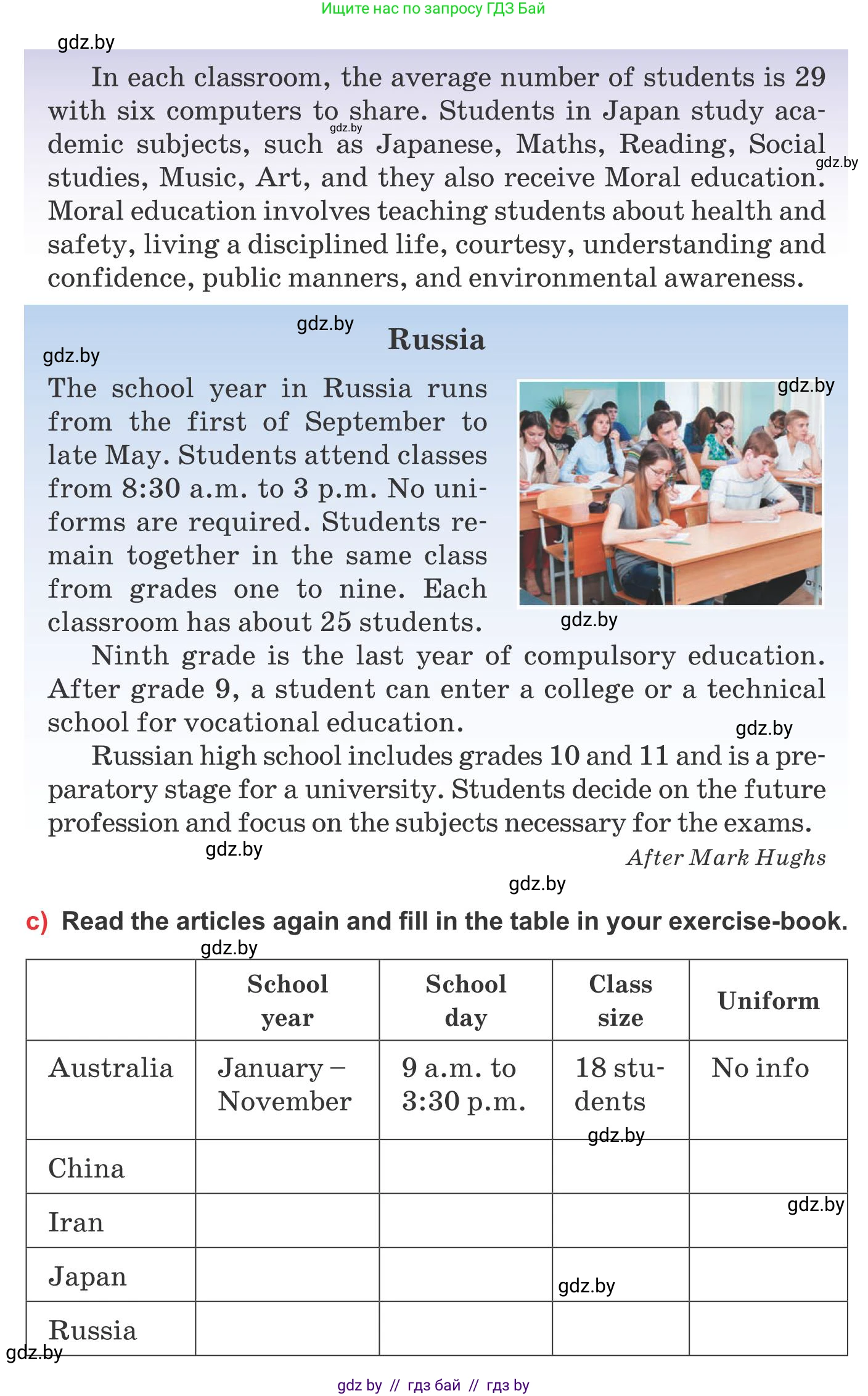 Английский язык (english), 10 класс Учебник (Student's book), авторы: Юхнель Наталья Валентиновна, Наумова Елена Георгиевна, Демченко Наталья Валентиновна, издательство Вышэйшая школа, Минск, 2019, страница 34, номер 2, Условие (продолжение 4)