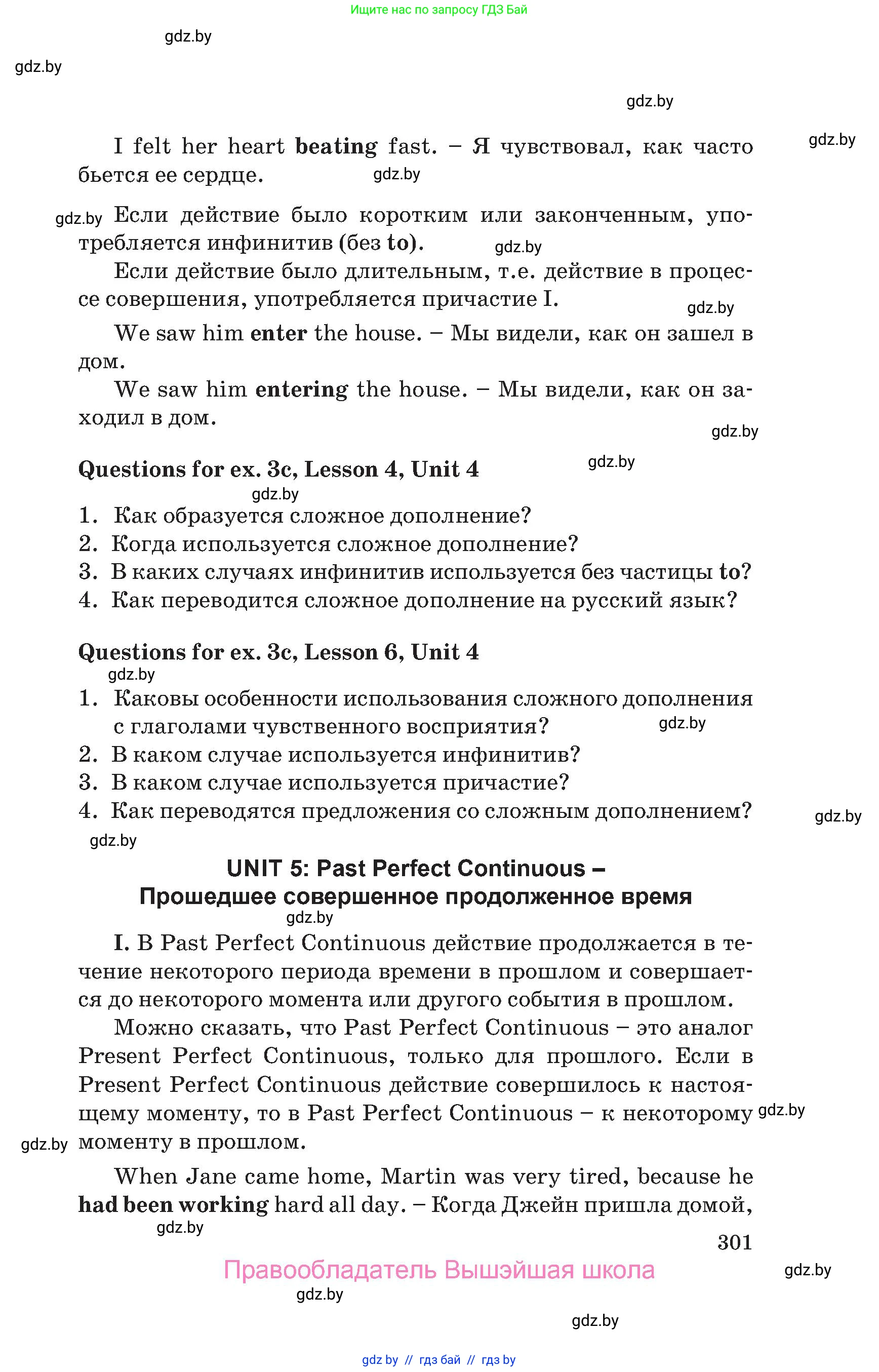 Английский язык (english), 10 класс Учебник (Student's book), авторы: Юхнель Наталья Валентиновна, Наумова Елена Георгиевна, Демченко Наталья Валентиновна, издательство Вышэйшая школа, Минск, 2019, страница 301