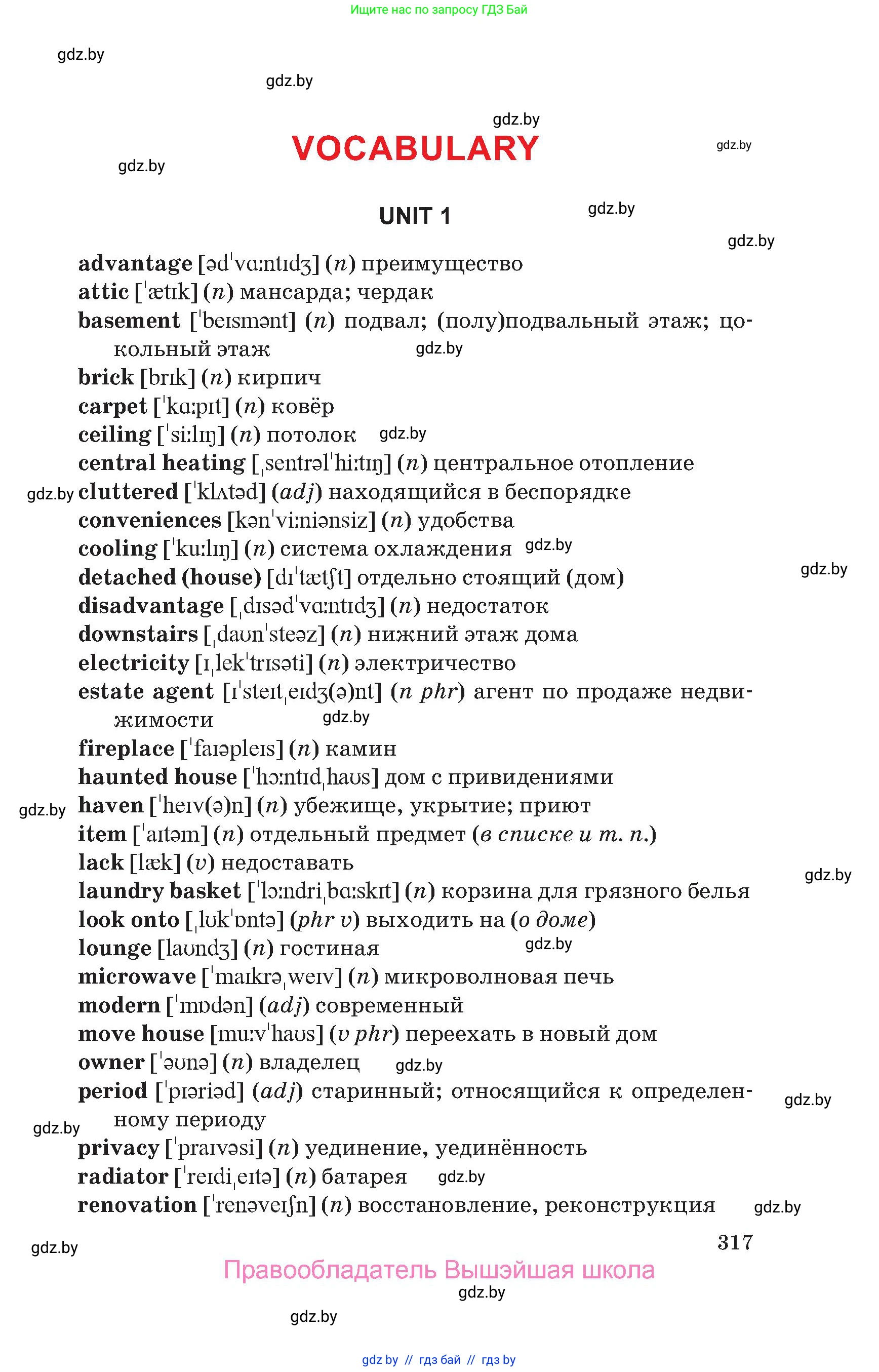 Английский язык (english), 10 класс Учебник (Student's book), авторы: Юхнель Наталья Валентиновна, Наумова Елена Георгиевна, Демченко Наталья Валентиновна, издательство Вышэйшая школа, Минск, 2019, страница 317