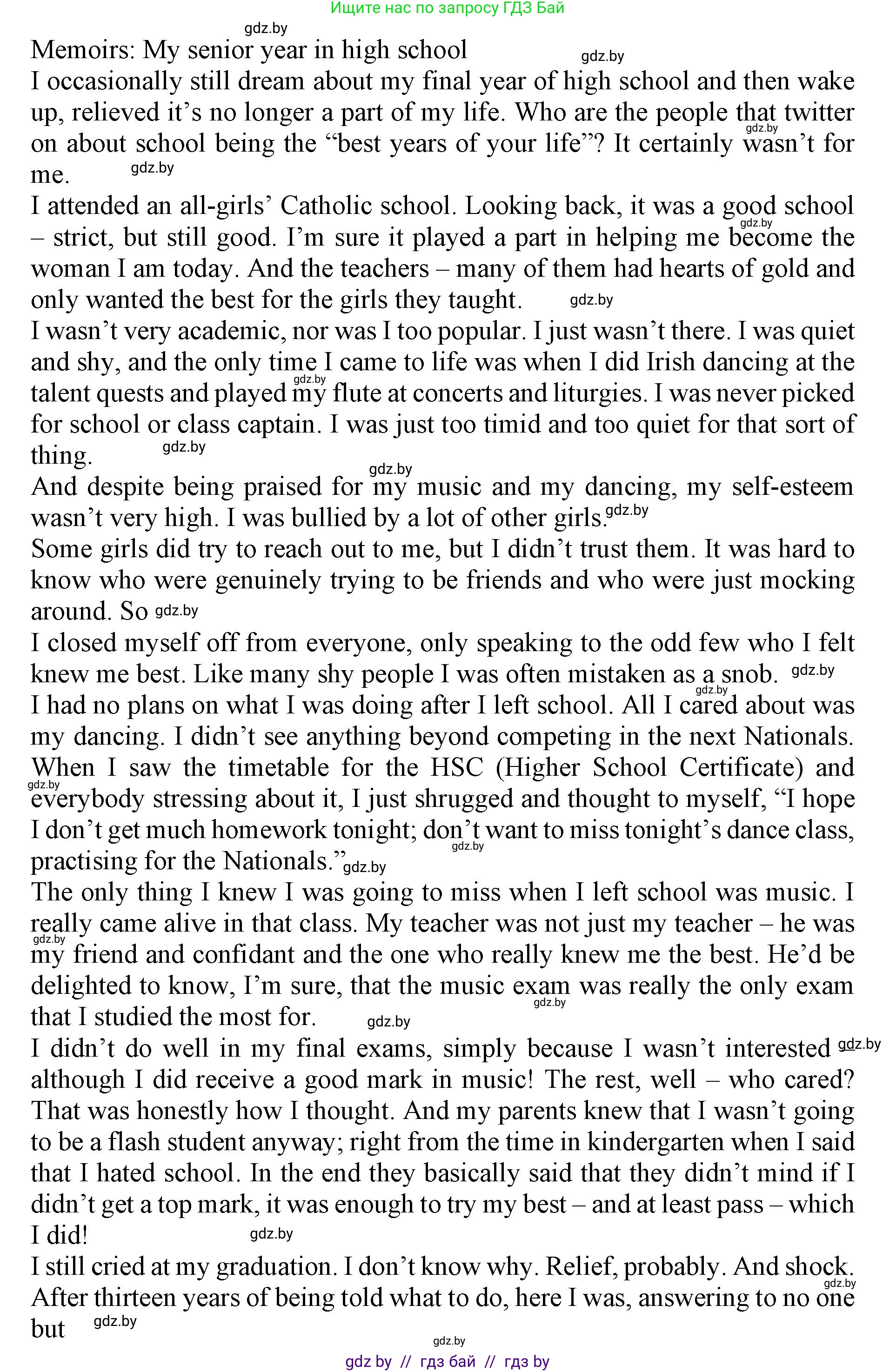 Английский язык (english), 10 класс Учебник (Student's book), авторы: Юхнель Наталья Валентиновна, Наумова Елена Георгиевна, Демченко Наталья Валентиновна, издательство Вышэйшая школа, Минск, 2019, страница 60, номер 3, Решение 2 (продолжение 2)