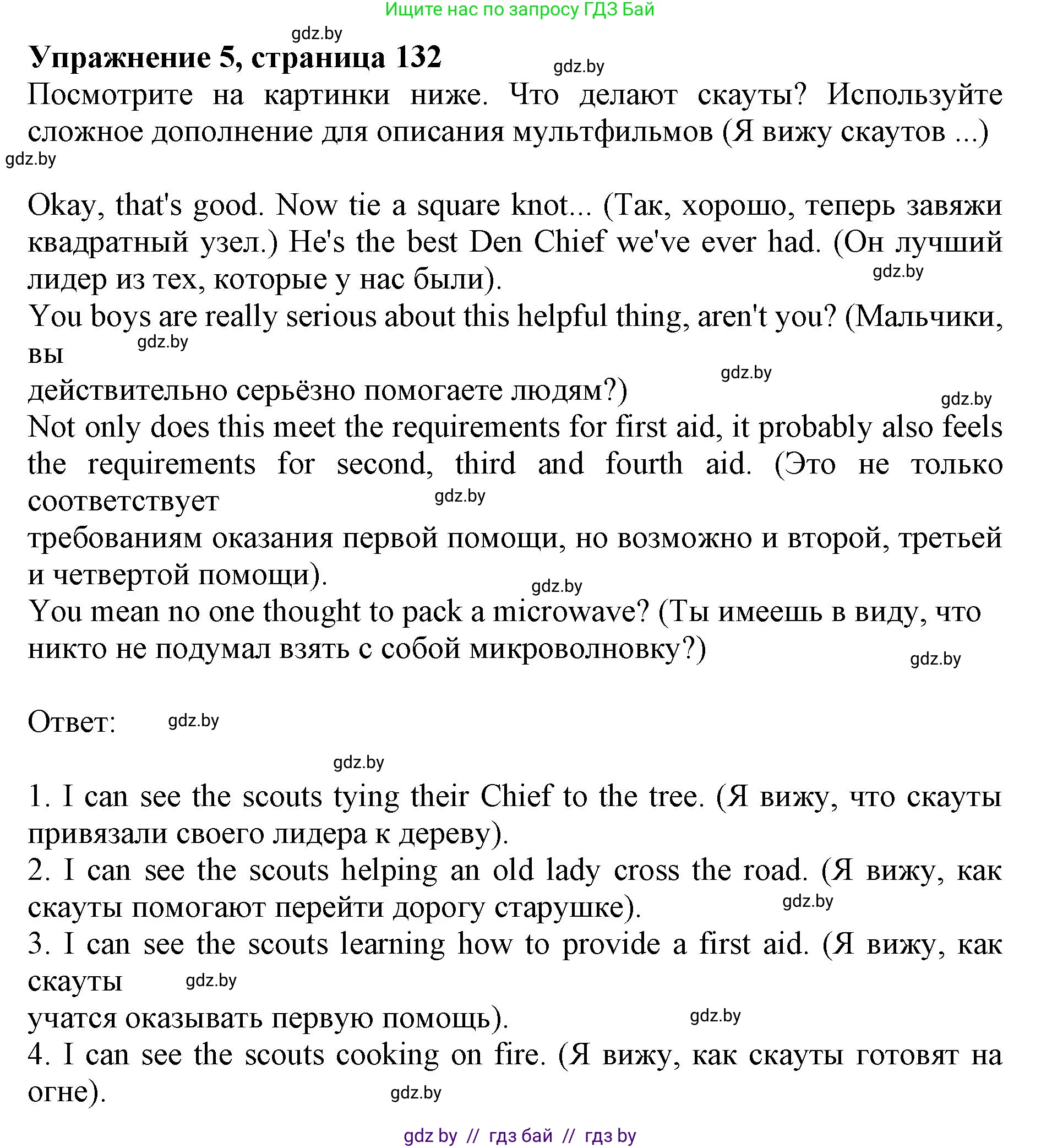 Английский язык (english), 10 класс Учебник (Student's book), авторы: Юхнель Наталья Валентиновна, Наумова Елена Георгиевна, Демченко Наталья Валентиновна, издательство Вышэйшая школа, Минск, 2019, страница 132, номер 5, Решение 2