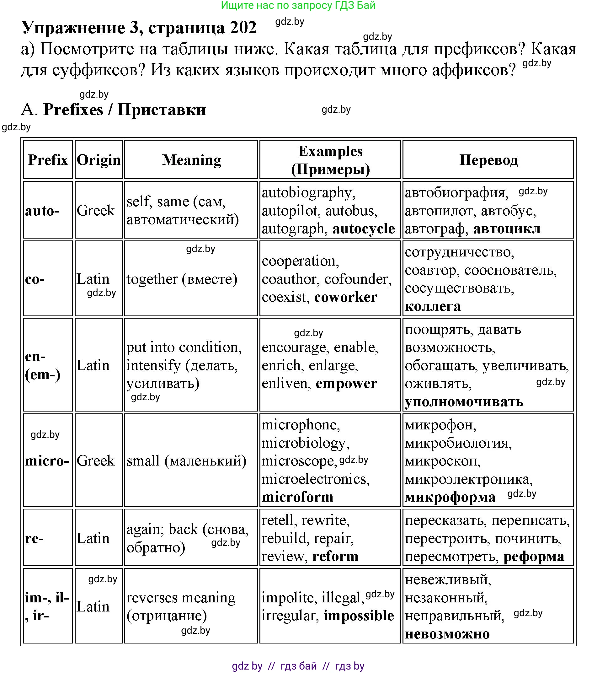Английский язык (english), 10 класс Учебник (Student's book), авторы: Юхнель Наталья Валентиновна, Наумова Елена Георгиевна, Демченко Наталья Валентиновна, издательство Вышэйшая школа, Минск, 2019, страница 202, номер 3, Решение 2