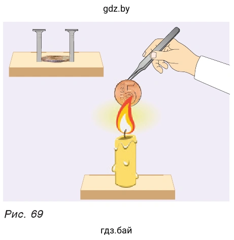 Рис. 69. Опыт с расширением