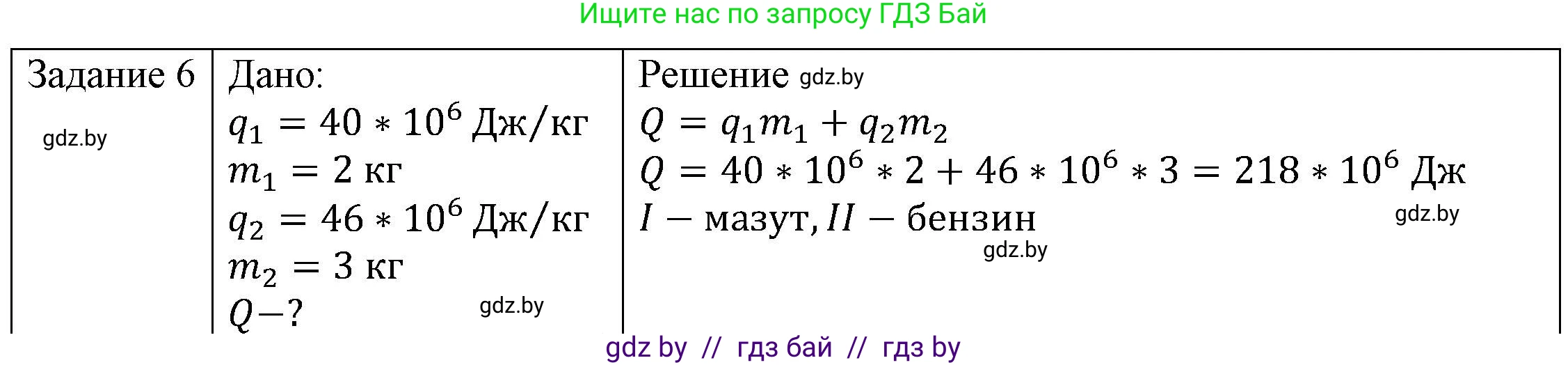Физика, 8 класс Учебник, авторы: Исаченкова Лариса Артёмовна, Громыко Елена Владимировна, Дорофейчик Владимир Владимирович, Лещинский Юрий Дмитриевич, издательство Адукацыя i выхаванне, Минск, 2024, страница 31, номер 6, Решение 3