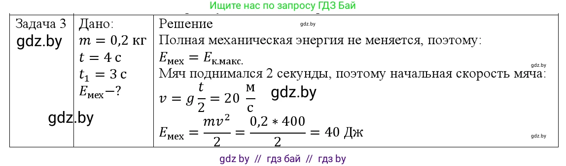 Физика, 9 класс Учебник, авторы: Исаченкова Лариса Артёмовна, Сокольский Анатолий Алексеевич, Захаревич Екатерина Васильевна, издательство Народная асвета, Минск, 2019, страница 172, номер 3, Решение 1