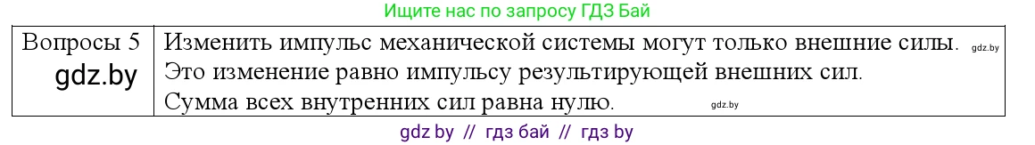 Физика, 9 класс Учебник, авторы: Исаченкова Лариса Артёмовна, Сокольский Анатолий Алексеевич, Захаревич Екатерина Васильевна, издательство Народная асвета, Минск, 2019, страница 152, номер 5, Решение 1