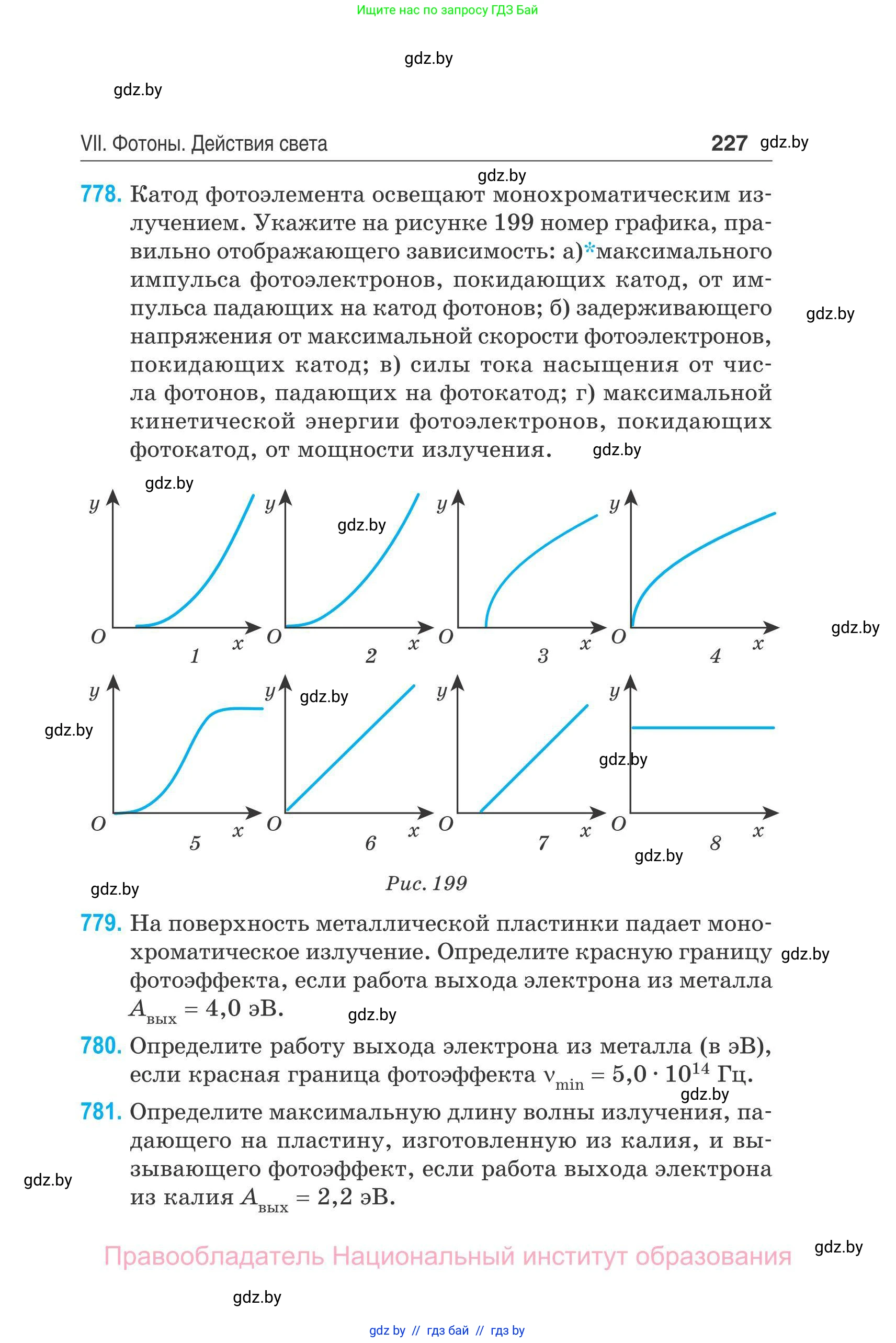 Физика, 11 класс Сборник задач, авторы: Дорофейчик Владимир Владимирович, Силенков Михаил Анатольевич, издательство Национальный институт образования, Минск, 2023, страница 228