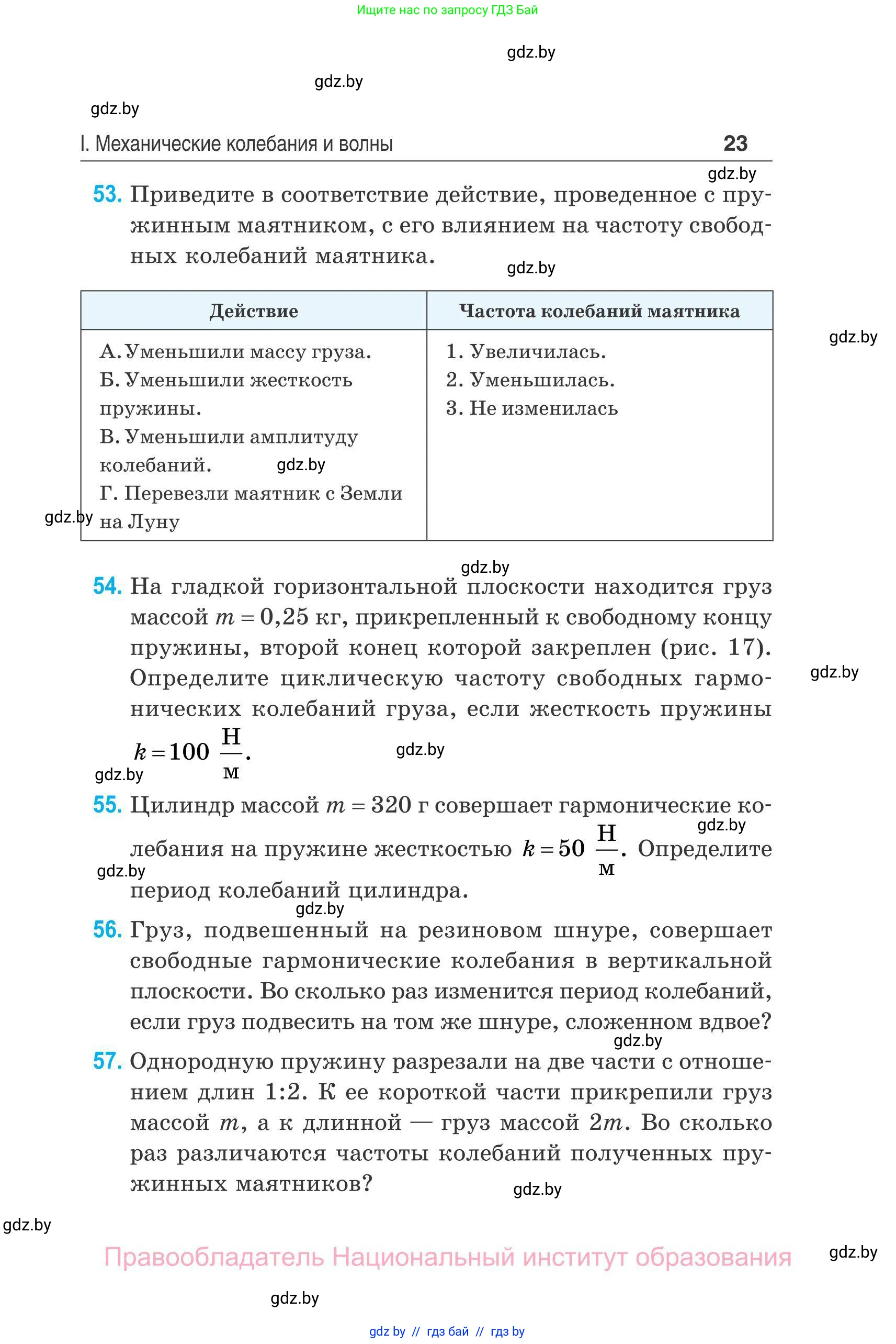 Физика, 11 класс Сборник задач, авторы: Дорофейчик Владимир Владимирович, Силенков Михаил Анатольевич, издательство Национальный институт образования, Минск, 2023, страница 24